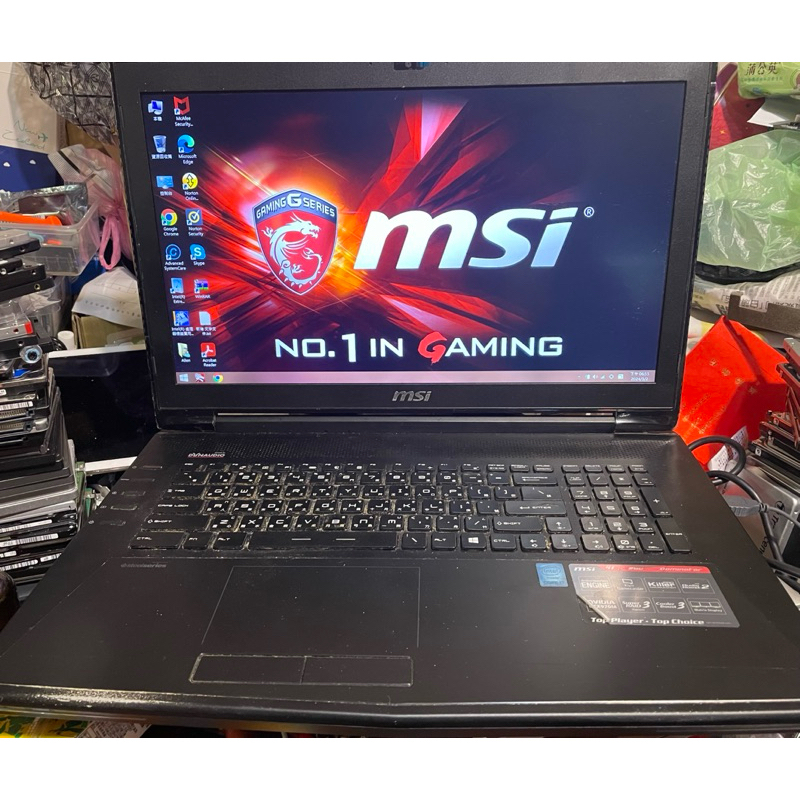 微星電競筆電 MSI GT72 2QD 八核 i7-4720HQ 16G 256G SSD+1TB GTX 970獨顯