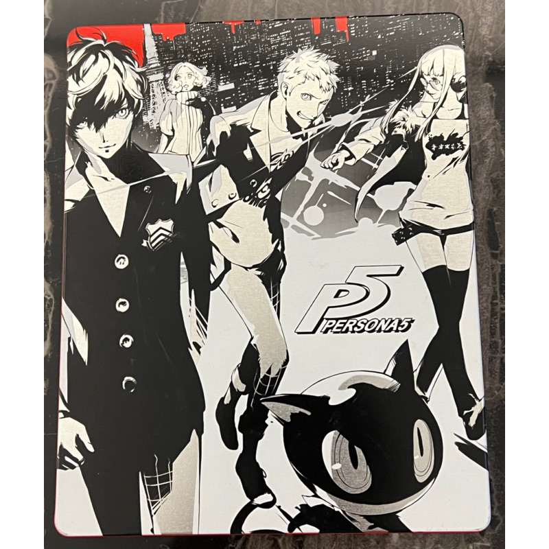 PS4 P5 Persona 5 女神異聞錄 鐵盒 遊戲 限量 限定 二手