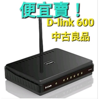 D-LINK DIR-600 Wsireles150 無線寬頻路由器，附電源器與網路線