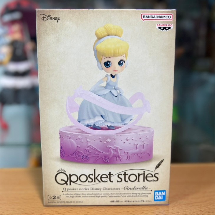 Qposket 正版 日版 迪士尼 Disney 灰姑娘 仙杜瑞拉 仙履奇緣 故事系列 場景 B款 Ｑ版 QP 景品