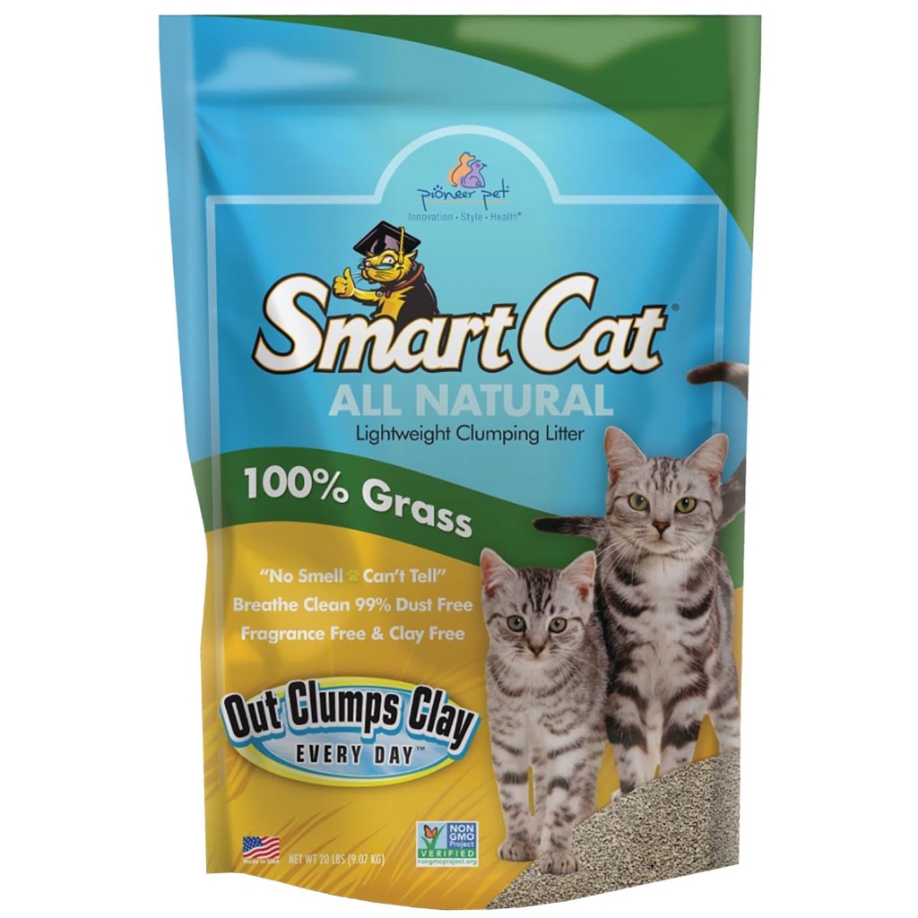 【快速出貨】聰明貓 Smart Cat 高粱砂 貓砂 結塊 凝結型 美國