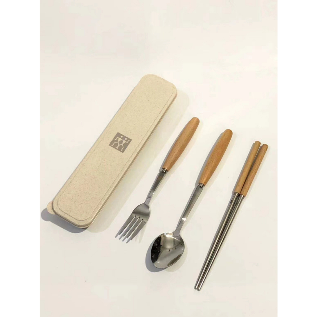 【德國正品】雙人牌 ZWILLING 304不鏽鋼餐具 筷子 叉子 勺子餐具禮盒套裝