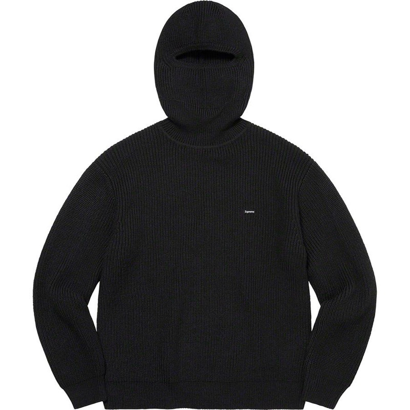 現貨）SUPREME Small Box Balaclava Turtleneck Sweater M號 頭套T