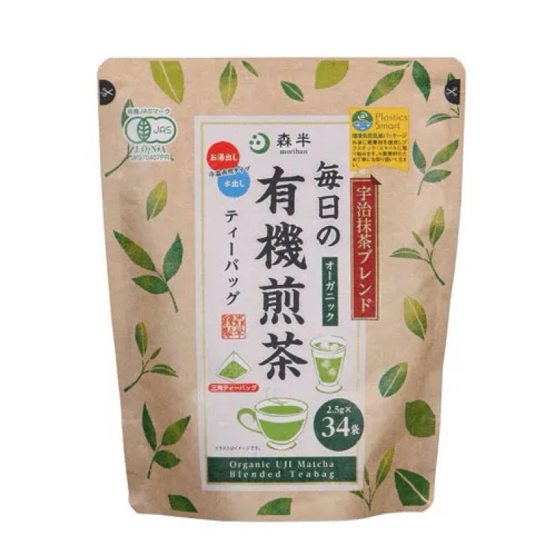 『日本選物』日本森本有機煎茶34包