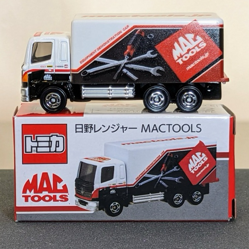 TOMY TOMICA 日野 遊騎兵 Hino Ranger Mactools MAC 工具 公司 卡車 貨車 貨櫃車