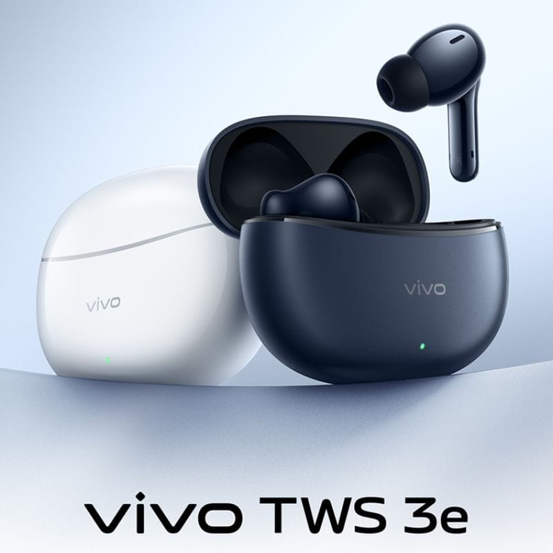vivo TWS 3e新品無線藍牙耳機 藍牙5.3雙邊立體聲 通話降噪耳機沉浸環繞音質|44h超長續航力 智慧主動降噪