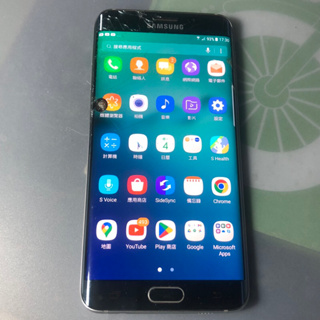 SAMSUNG Galaxy S6 edge +,SM-G9287,版本7.0, 32GB,螢幕有破, 功能正常