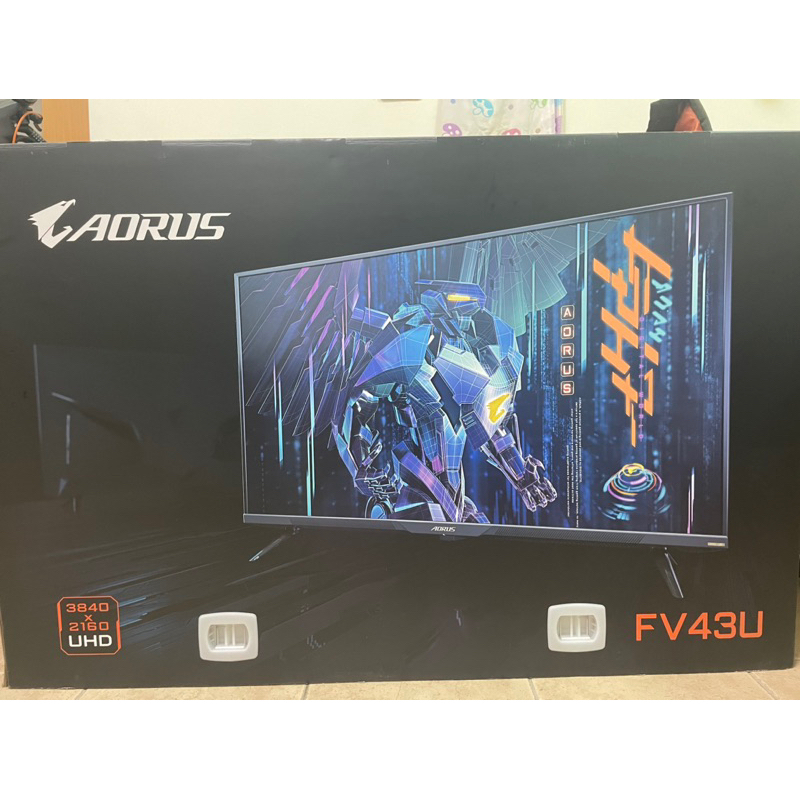 技嘉AORUS FV43U 43型4K HDR電競螢幕 144Hz 9.9成新