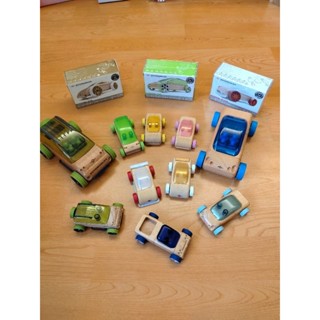 二手 德國automoblox原木變形汽車minis/8小臺全帶1599/拆解組裝/安全無毒/輪圈很炫/賽車/每臺價錢