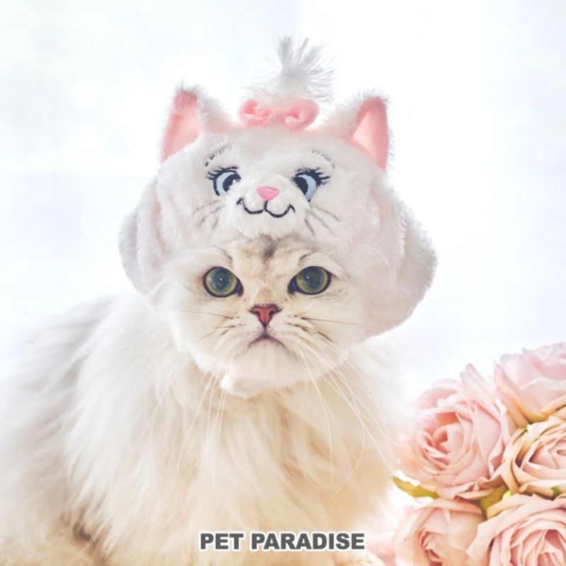 日本寵物精品Pet Paradise 超可愛瑪麗貓帽(限量預購)