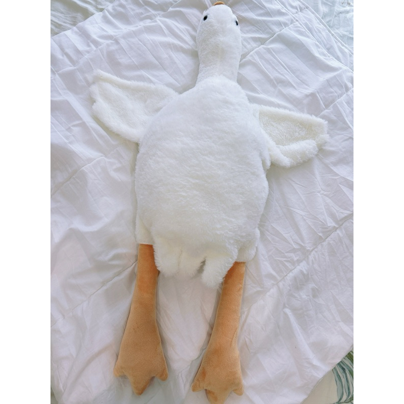 80公分 大白鵝抱枕 躺平枕 網紅抱枕 娃娃 約80-85公分