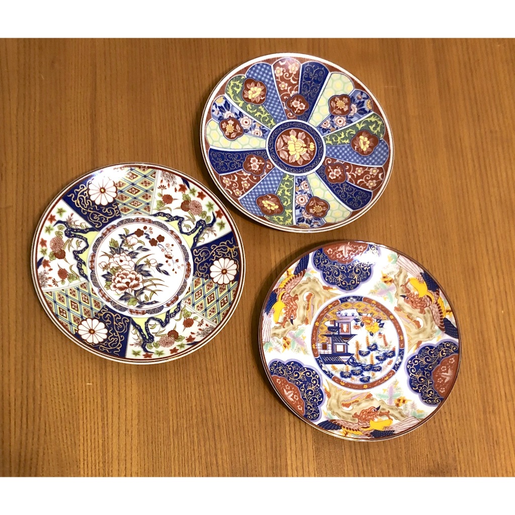 日本 伊萬里 有田燒 精緻 錦彩 餐盤 小碟 MADE IN JAPAN