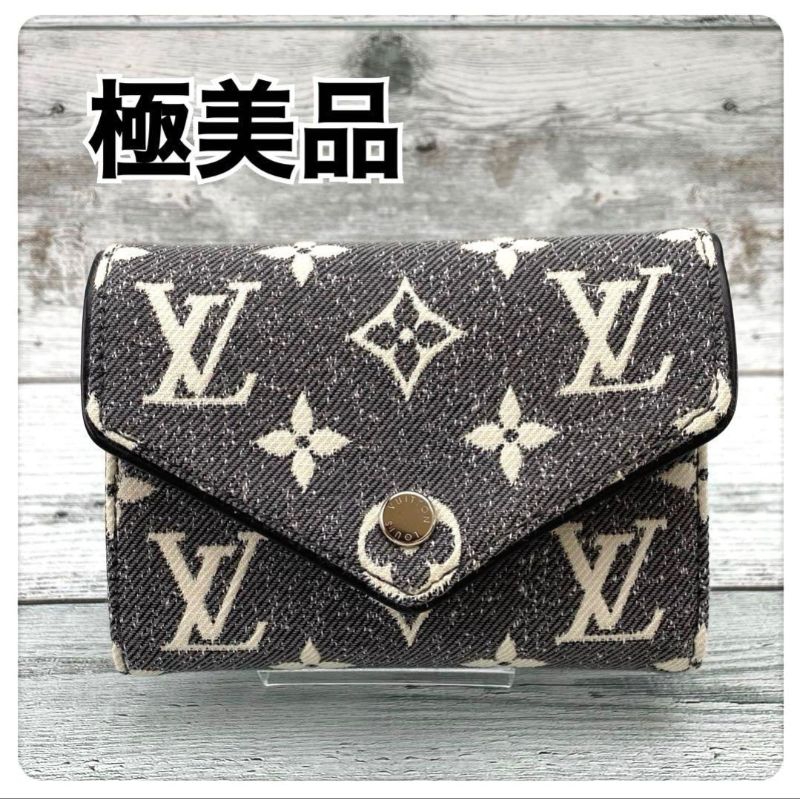 『預購代購』 Louis Vuitton 路易威登 老花 牛仔布 短夾 LV M81859