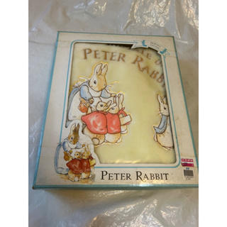 全新～奇哥Peter Rabbit彼得兔帽毯禮盒～台灣製