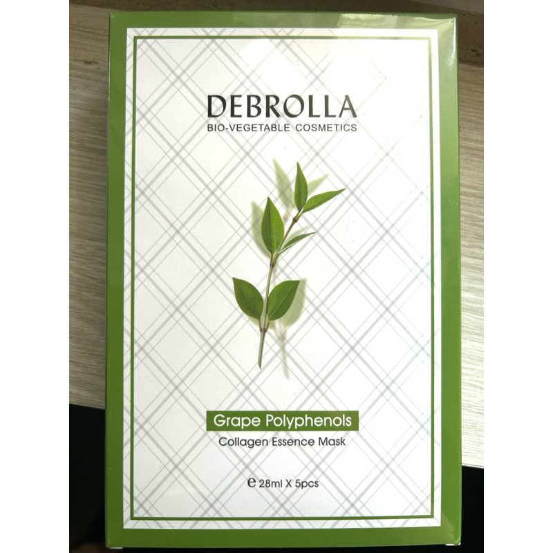 DEBROLLA 葡萄多酚膠原面膜 Grape Polyphenols &amp; Collagen Repair Mask