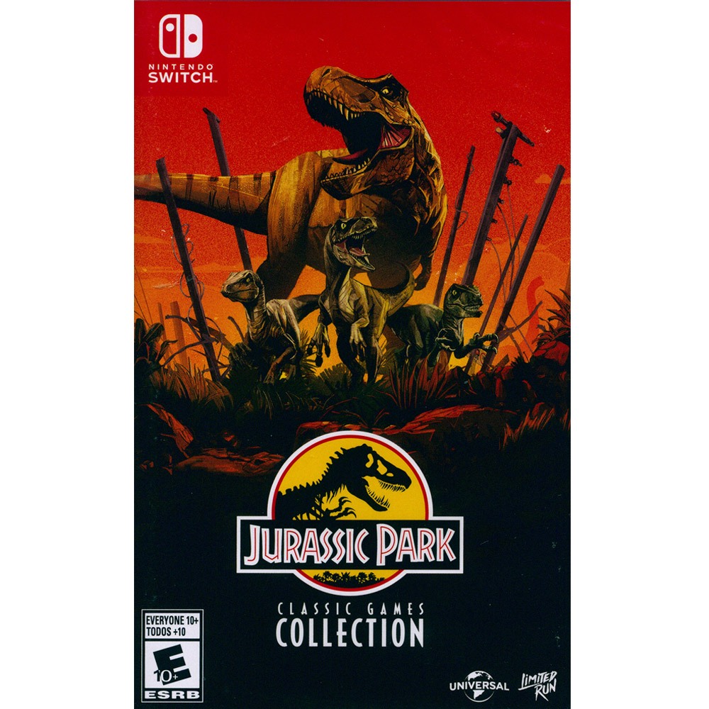 NS Switch 侏儸紀公園：經典遊戲合集 英文美版 Jurassic Park Classic Games侏羅紀公園