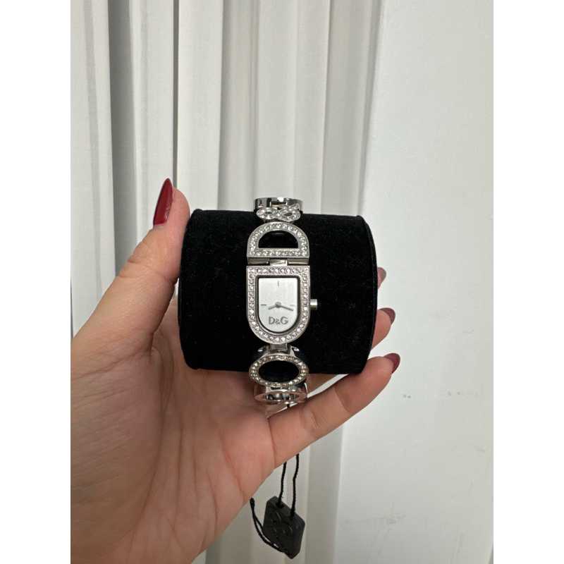 全新D&amp;G手錶 造型鑲鑽手錶 Dolce&amp;Gabbana 女用手錶 全新未使用