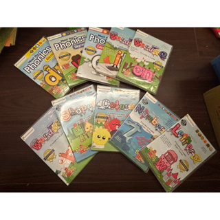 美國preschool prep幼兒美語學習10片DVD (二手)