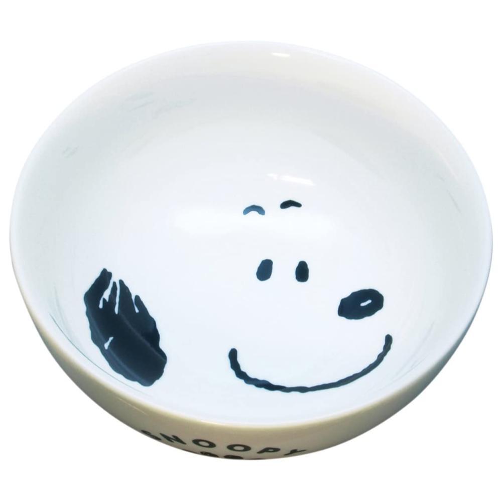asdfkitty*特價 日本製 史努比 微笑腳印 陶瓷碗/小菜碗/醬料碗/茶碗-可微波-可做蒸蛋-日本正版商品