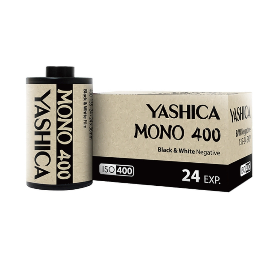 YASHICA MONO B&amp;W ISO400 35mm 黑白 軟片 膠捲 底片 24張 [現貨]
