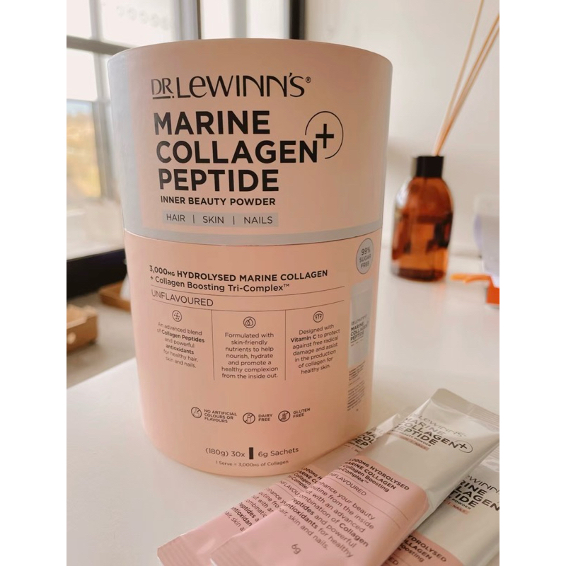 ❤️澳洲當地品牌·澳洲製造·膠原蛋白粉✨🇦🇺🇳🇿Dr. LeWinn's Marine Collagen 萊文醫生