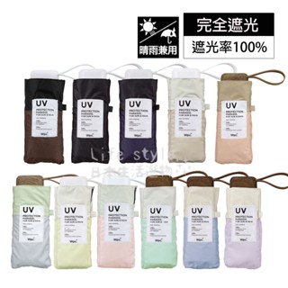【現貨】 日本 WPC 晴雨兩用抗UV輕量迷你折傘 紫外線遮蔽率100% 撞色 輕便 摺傘 陽傘