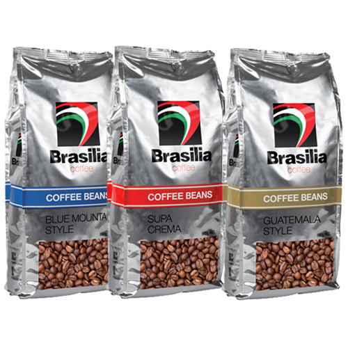 【聖寶】巴西里亞 Basilia 巴西里咖啡豆 - 藍山 / 極品義式 / 瓜地馬拉 風味 - 500g/包
