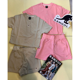 Kangol 🇬🇧袋鼠🦘 女款 64221004上衣 64221502短褲 毛巾布 棉質 下擺抽繩 T恤 短褲 $980