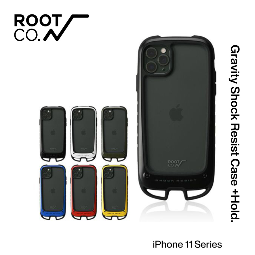 【KOZIIY】ROOT CO. iPhone 11 雙掛勾式軍規防摔手機保護殼