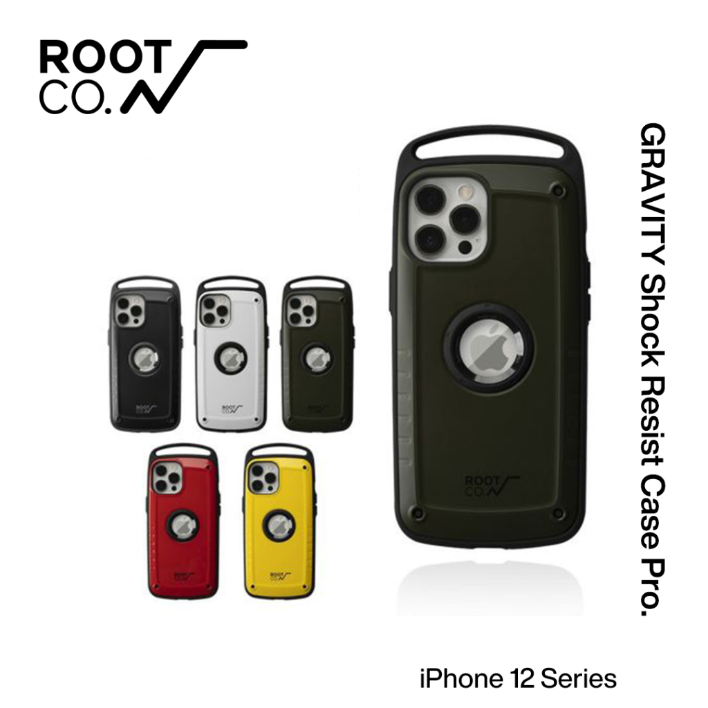 【KOZIIY】ROOT CO. iPhone 12 Series 單掛勾式軍規防摔手機保護殼