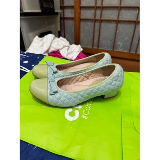 「 二手鞋 」 GENNY IERVOLINO 女版跟鞋 24cm（藍）135