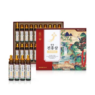[Kwangdong] 真‧六年根高麗紅蔘Premium 20瓶/盒