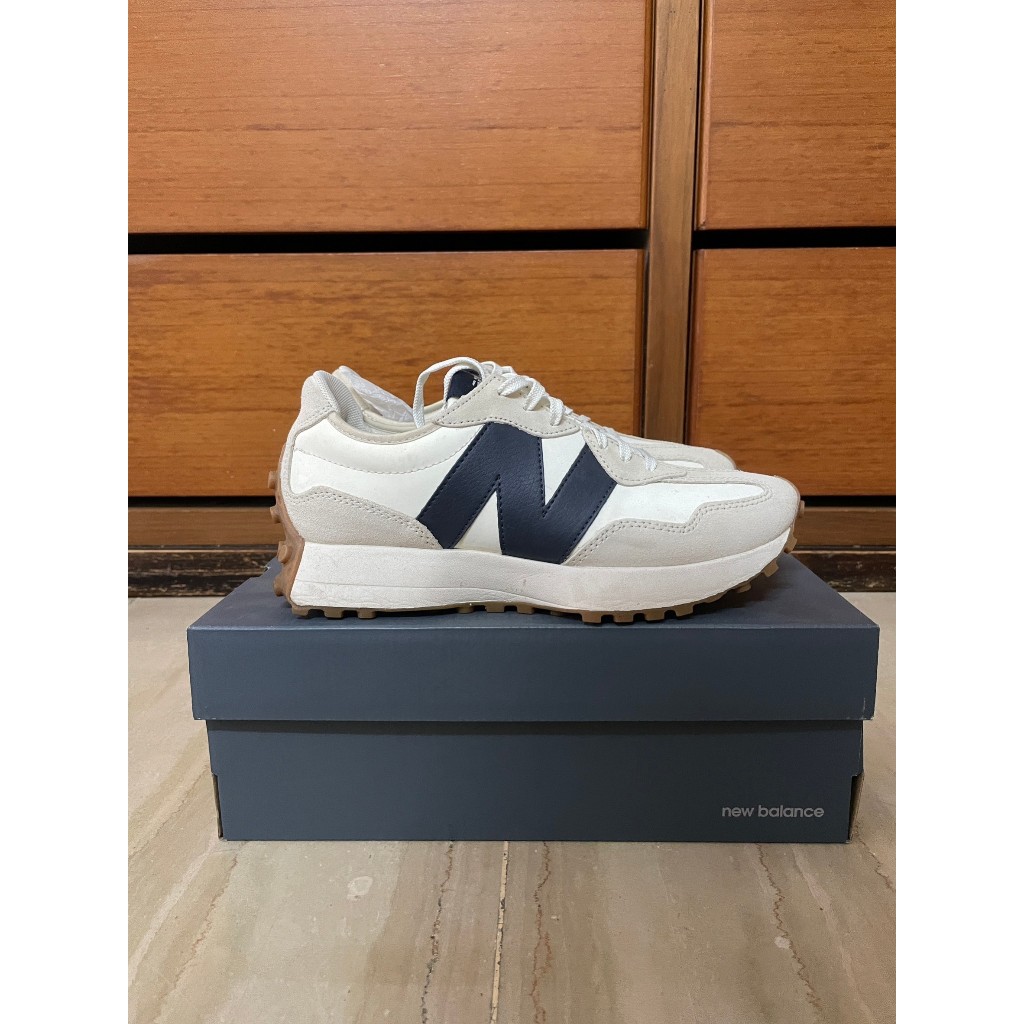 【New Balance】 NB 復古運動鞋__海軍藍_WS327KB-B楦 327