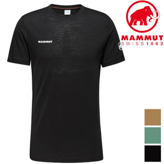 Mammut 長毛象 Tree Wool FL 男款 羊毛混紡快乾抗臭短袖T恤/圓領排汗衣 1017-06660