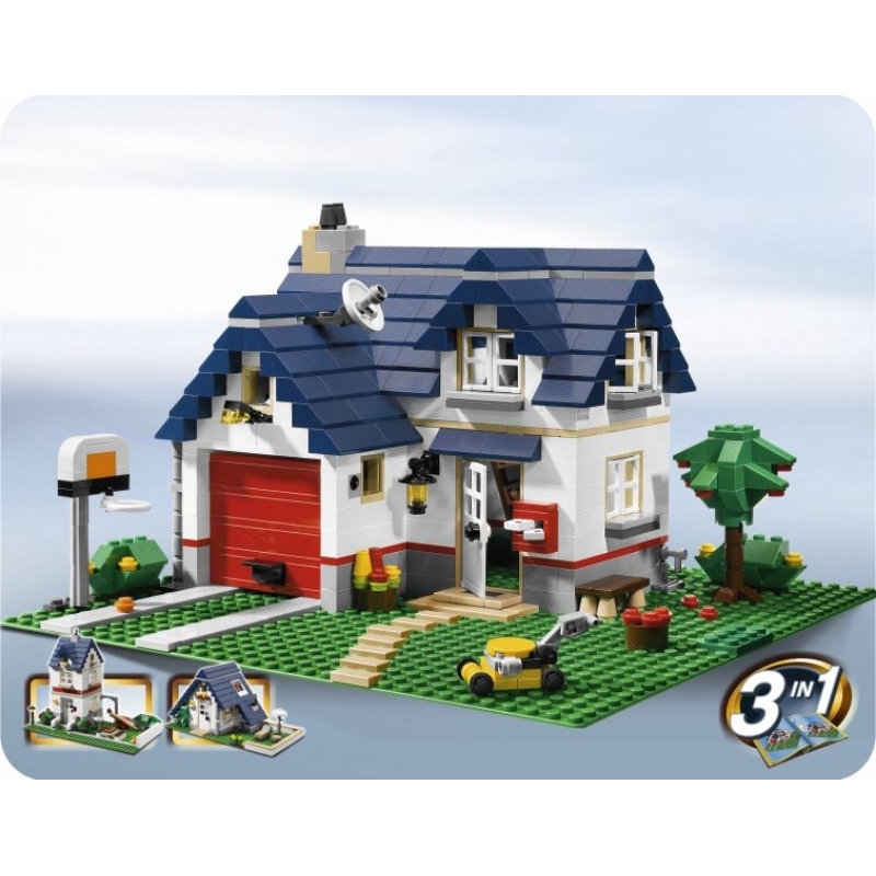 ［二手］樂高 Lego 5891 （2009年）Creator 蘋果樹屋
