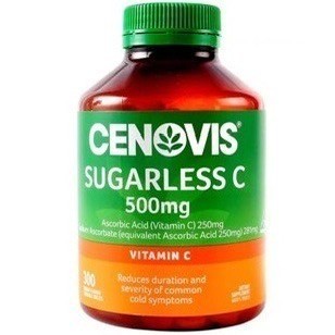 現貨！澳洲 cenovis Vitamin C 500mg 無糖 維他命C ［300片］2026/3