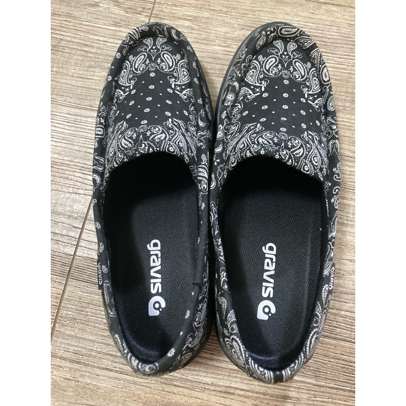 GRAVIS ZIMMER 樂福鞋 黑 變形蟲 Black Paisley