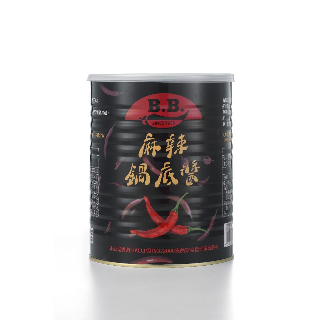 BB麻辣鍋底醬3kg（超取限1罐）