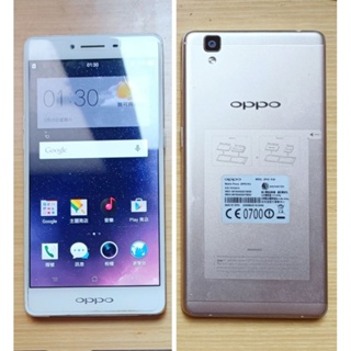 九成新 OPPO R7s 4G/32G 5.5吋 4G LTE 智慧型手機 備用機 金色 香檳金