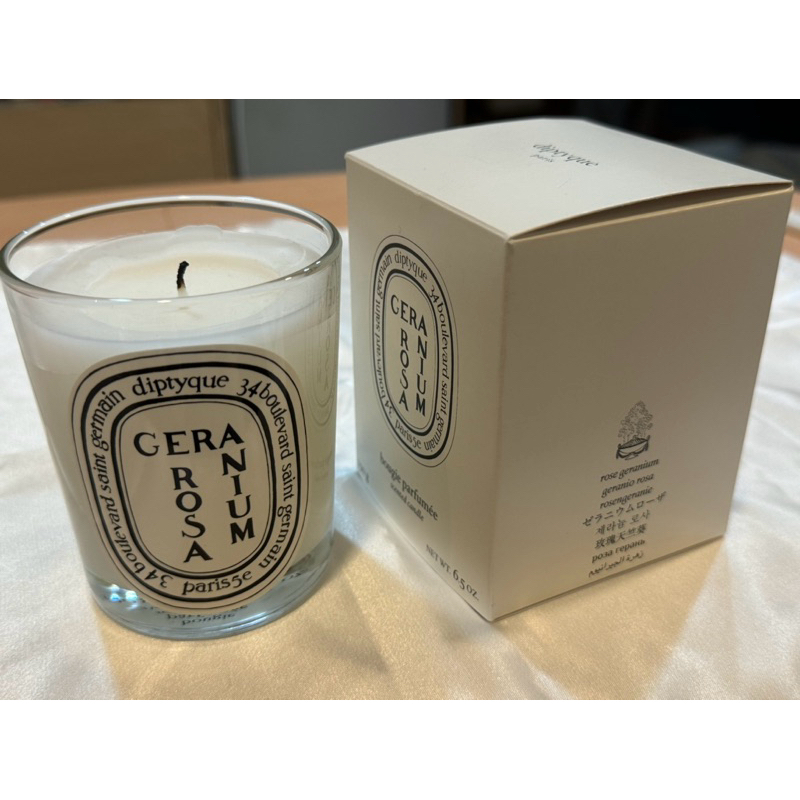 【Diptyque】香氛蠟燭-Geranium Rosa 天竺葵玫瑰 香氛蠟燭 6.5 oz.