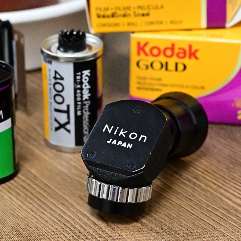 Nikon 原廠垂直觀景器 直角觀景器 Nikon F/Nikomat/FM2等相機適用  底片 收藏品