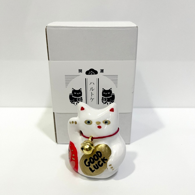 【全新現貨】日本設計師 HARUTOKE 手作陶瓷招財貓 招財貓 達摩 設計師玩具 公仔 模型