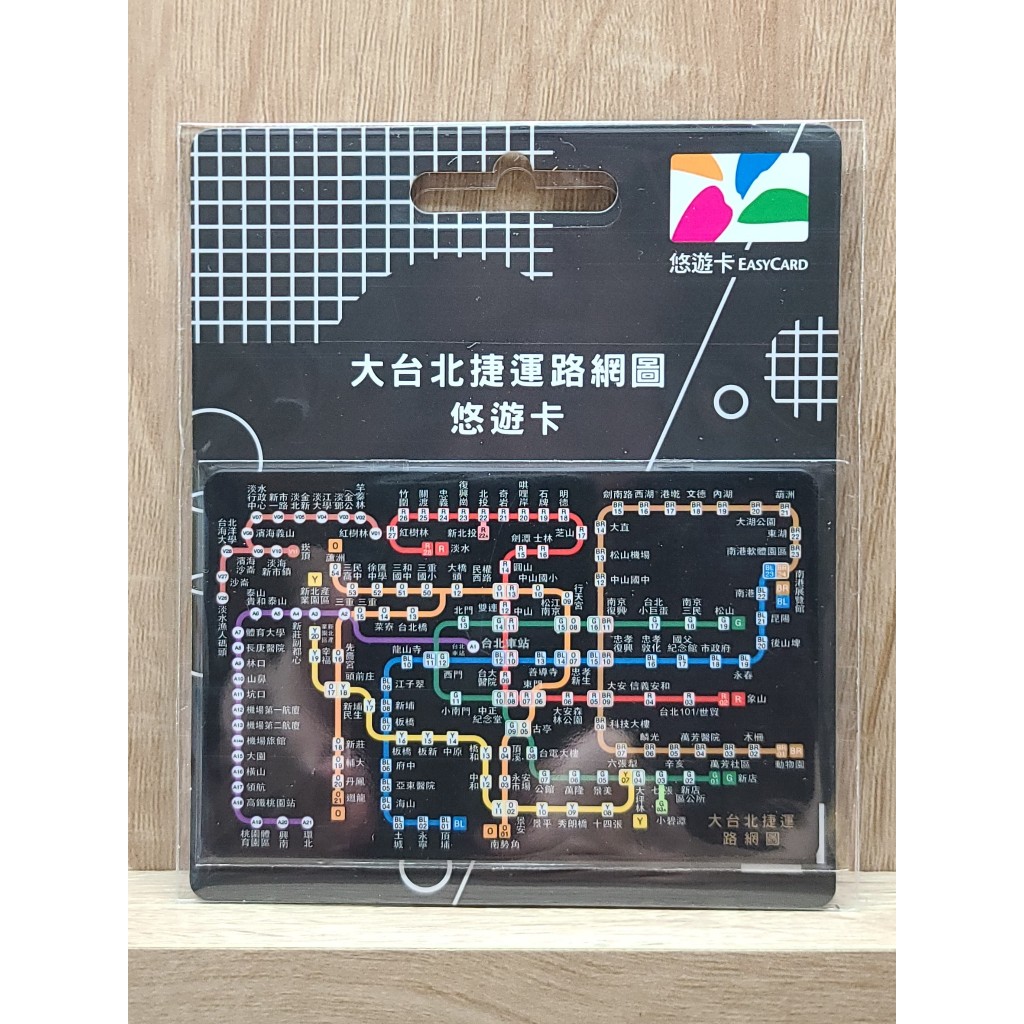 【出清】大台北捷運路網圖 超級悠遊卡 (搜索用：一卡通、sanrio、Icash、卡納赫拉、布丁狗、三麗鷗、3D造型)