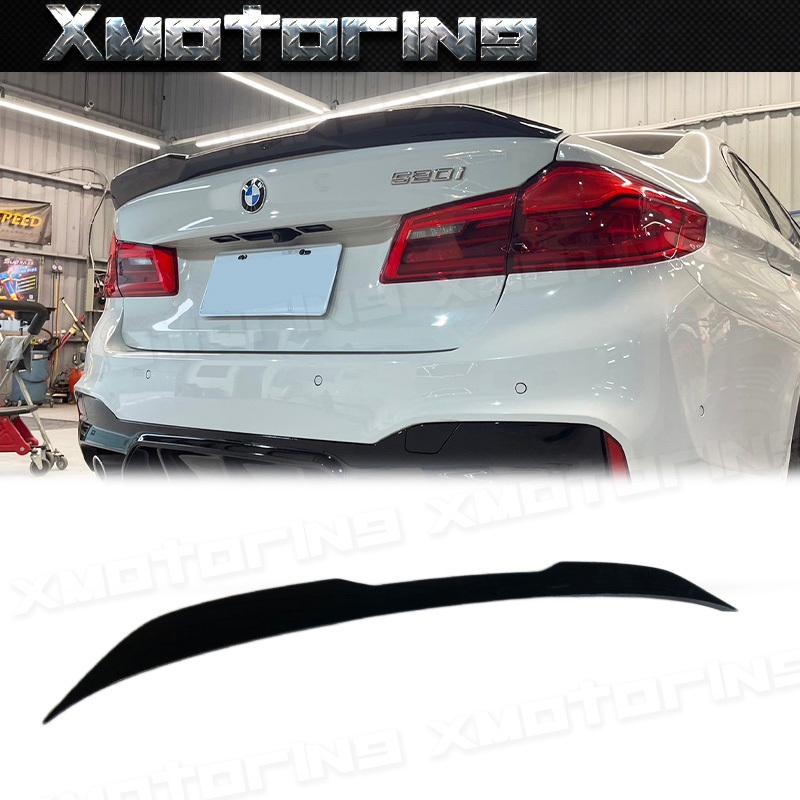 XM碳纖維精品 BMW 18+ G30 亮黑 M5 CS款 尾翼 鴨尾 熱銷款 520 530 540 550 M5