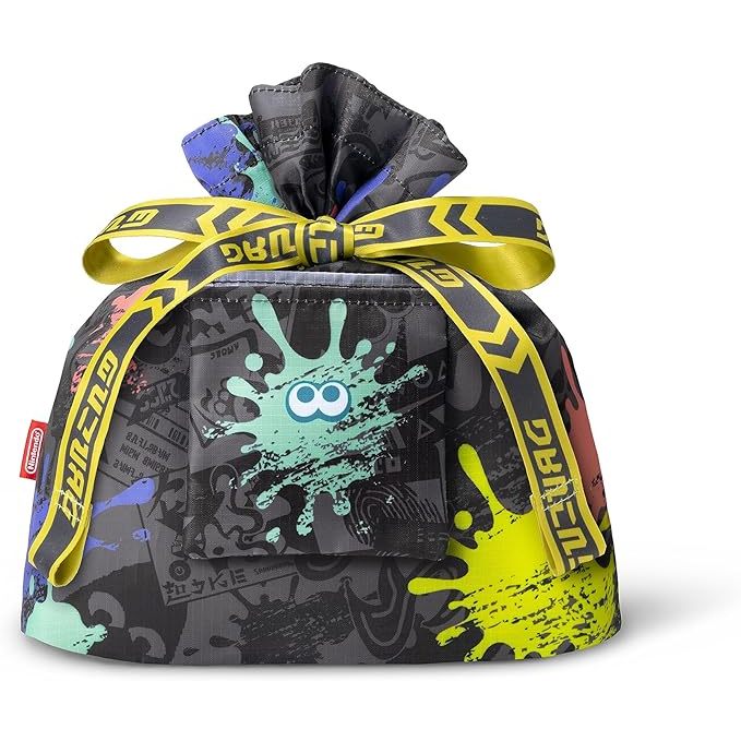 【NeoGamer】全新 任天堂專賣 斯普拉頓3禮品包裝袋X環保袋S 烏賊 淡藍色 4907437809465