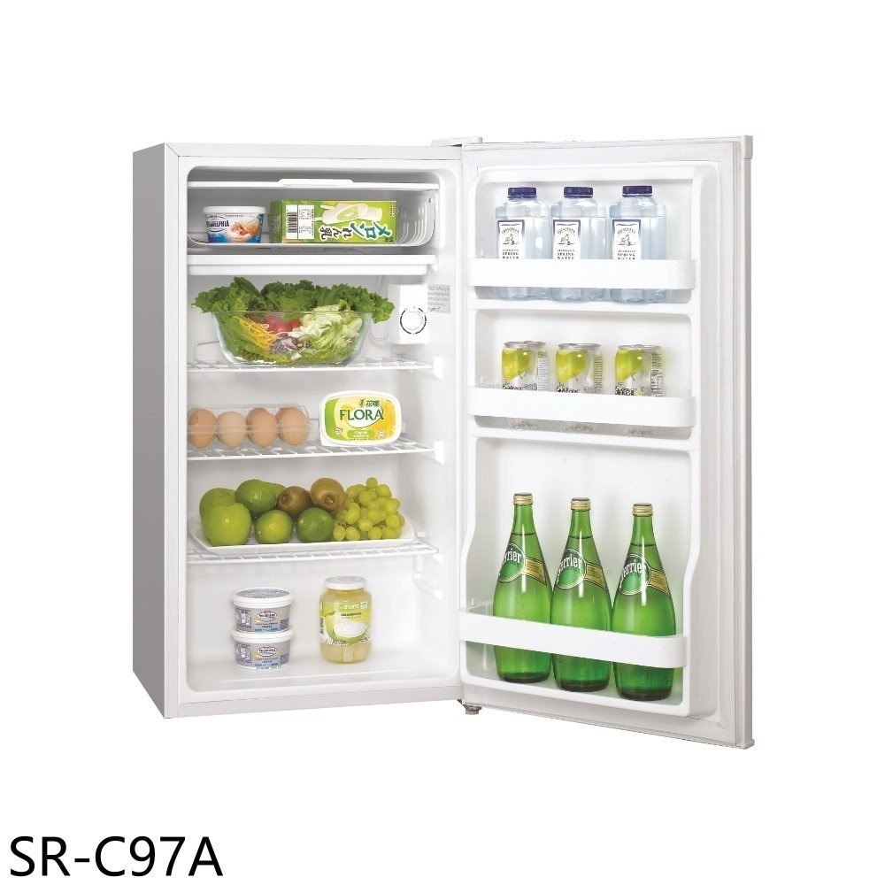 《好樂家》三洋( SR-C97A ) 定頻2級單門電冰箱 97公升 SR-C98A1台製1級 98公升