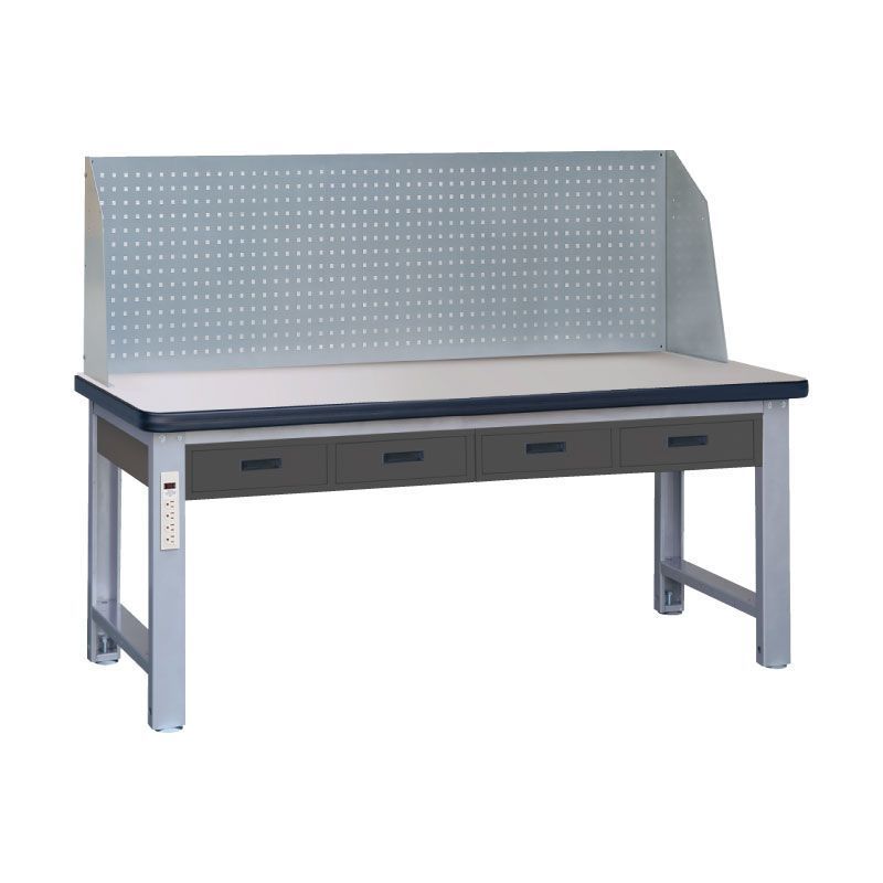 【DS101-7】吊櫃重型工作桌(含掛板) WHC-PY-210