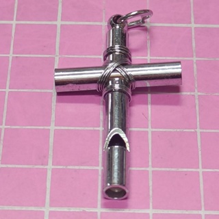 S2-2 項鍊頭 十字架哨子項鍊掛飾 哨子項鍊掛飾