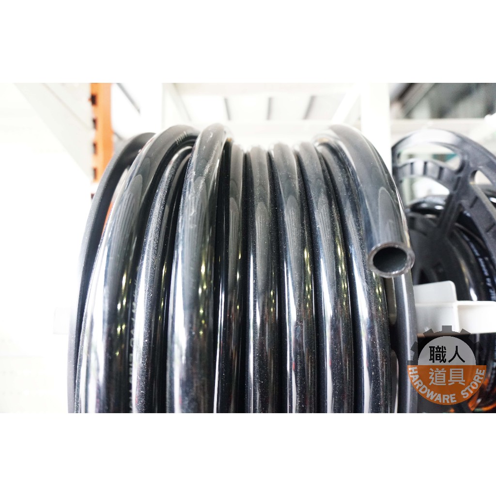 職人道具  新彈力管(黑) 5/8”定尺10m 20m 30m 50m 介明塑膠 適用一般水管 台灣製造