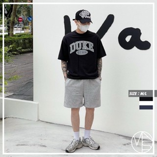 【MKST.STUDIO】韓國 DUKE簡約短TEE 男生短袖 簡約上衣 英字印花 韓系簡約 男生服飾 韓國男裝
